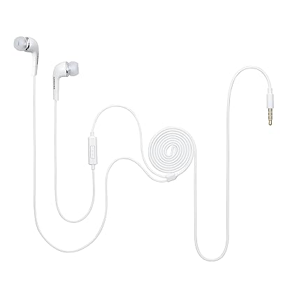 Samsung Ehs64 Ehs64Avfwecinu Hands-Free Wired In Ear Earphones With Mic With Remote Note (White)