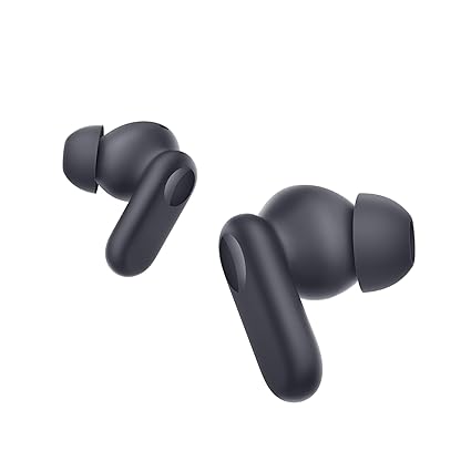 OnePlus Nord Buds 2r True Wireless in Ear Earbuds with Mic, 12.4mm Drivers, Playback:Upto 38hr case,4-Mic Design, IP55 Rating [Deep Grey]